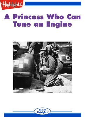 cover image of A Princess Who Can Tune an Engine